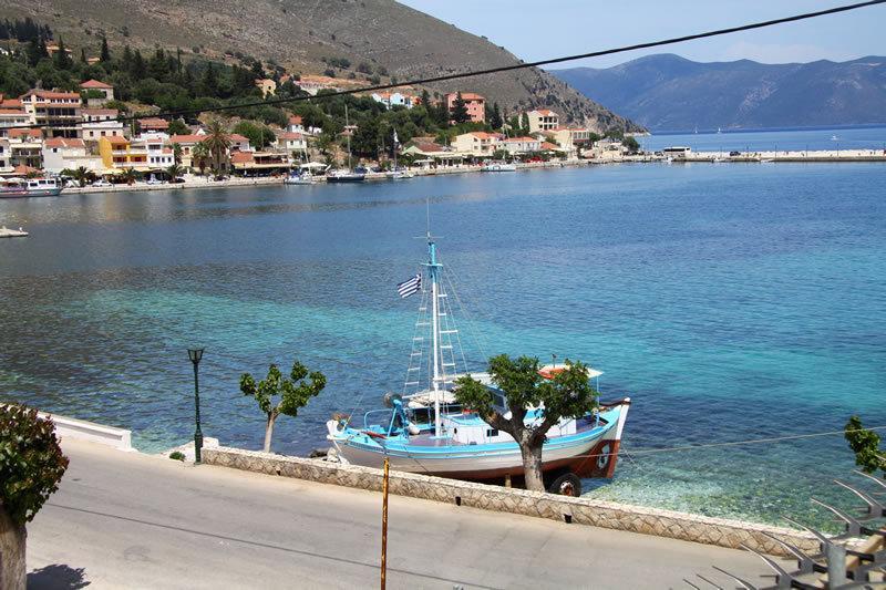 Santafemia Apartment Agia Efimia ภายนอก รูปภาพ